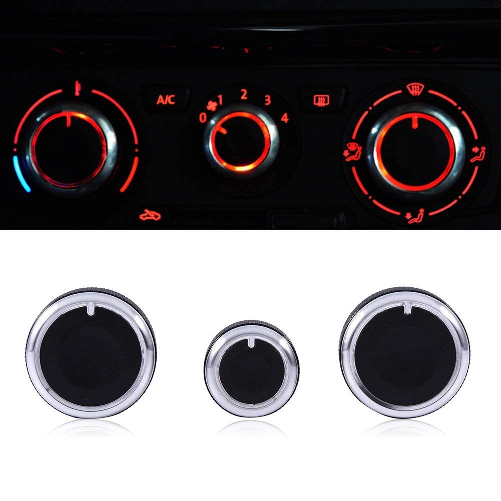 Kuuleyn Manopole Clima Golf MK4 Passat B5 3 Pezzi Nere