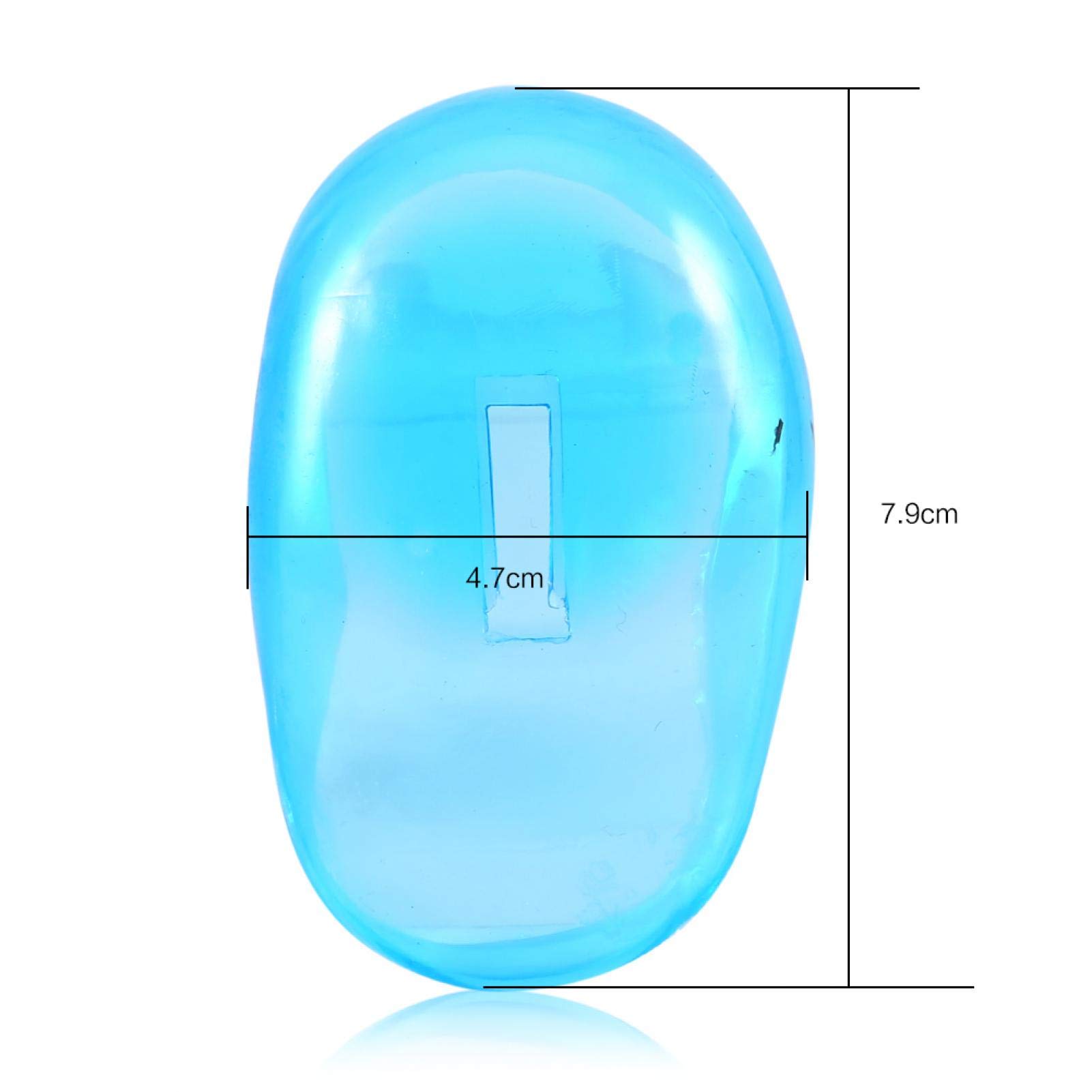 Kuuleyn Copriorecchie Plastica Blu 2 Pezzi Antimacchia