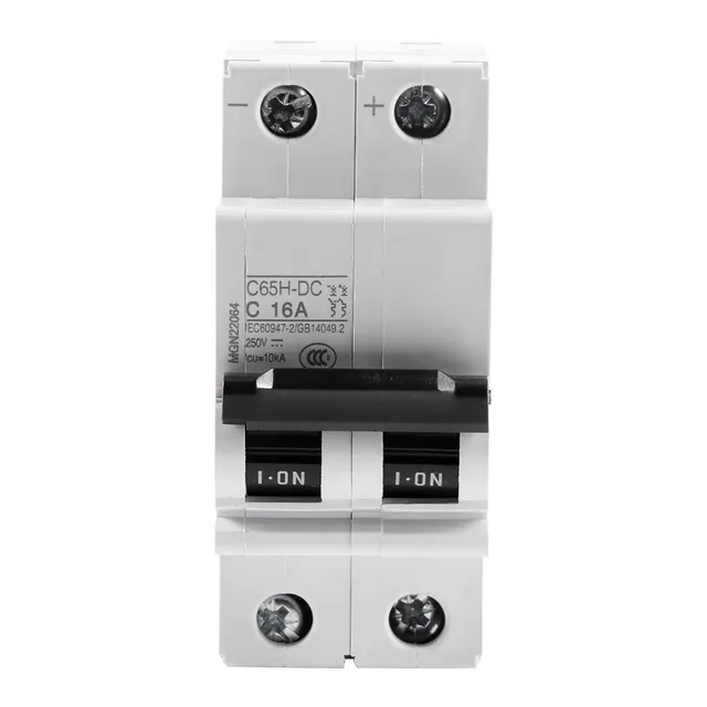 Kuuleyn 2P 250V 16A interruttore magnetotermico DC per solare