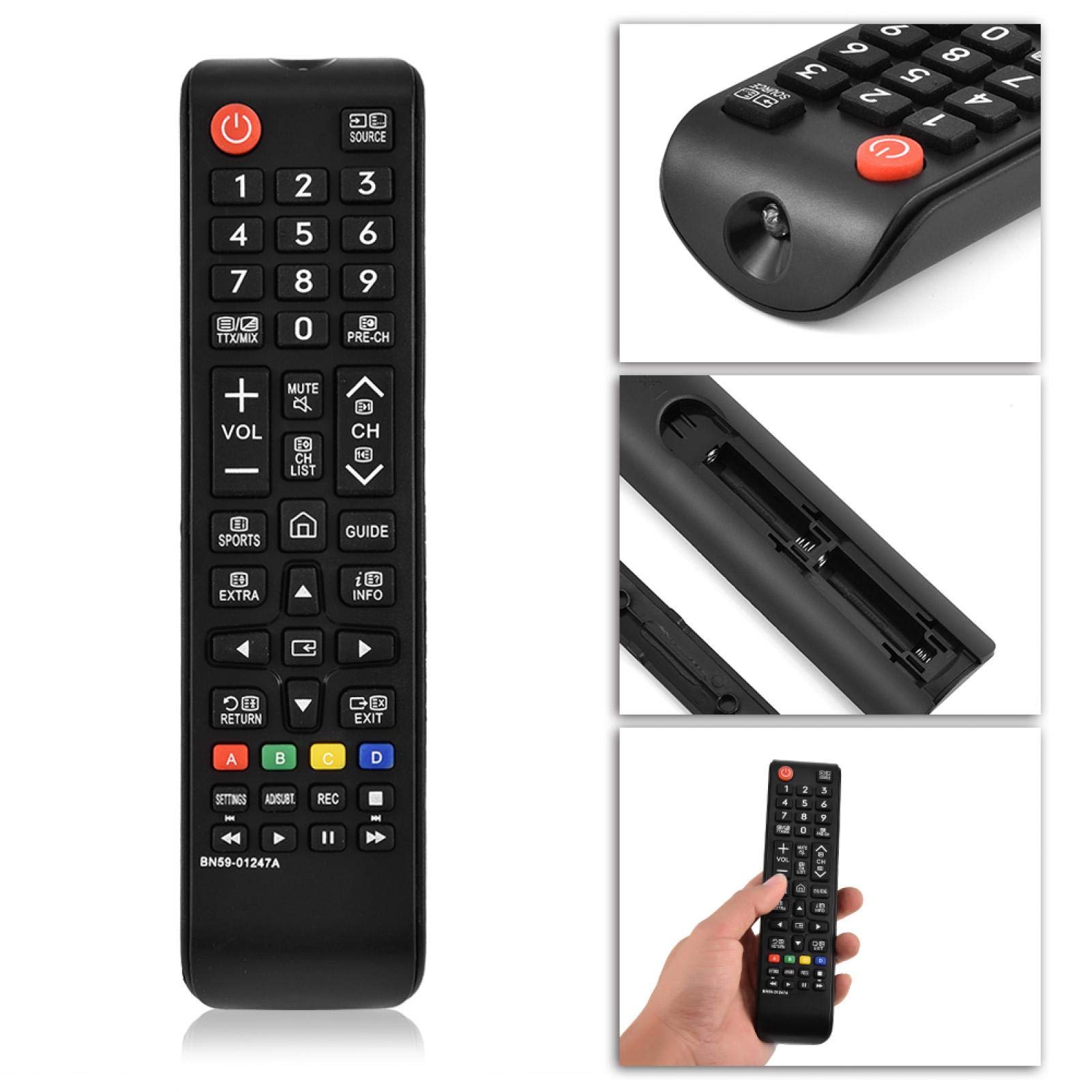 Kuuleyn Telecomando TV Samsung UE65KU6070 UE65KU6079 UE65KU6400