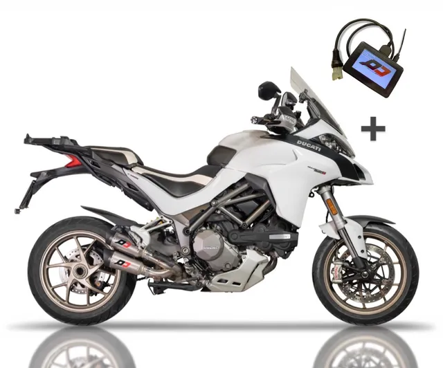 QD ECU Tuning Multistrada 1260 scarico semi-completo Euro4