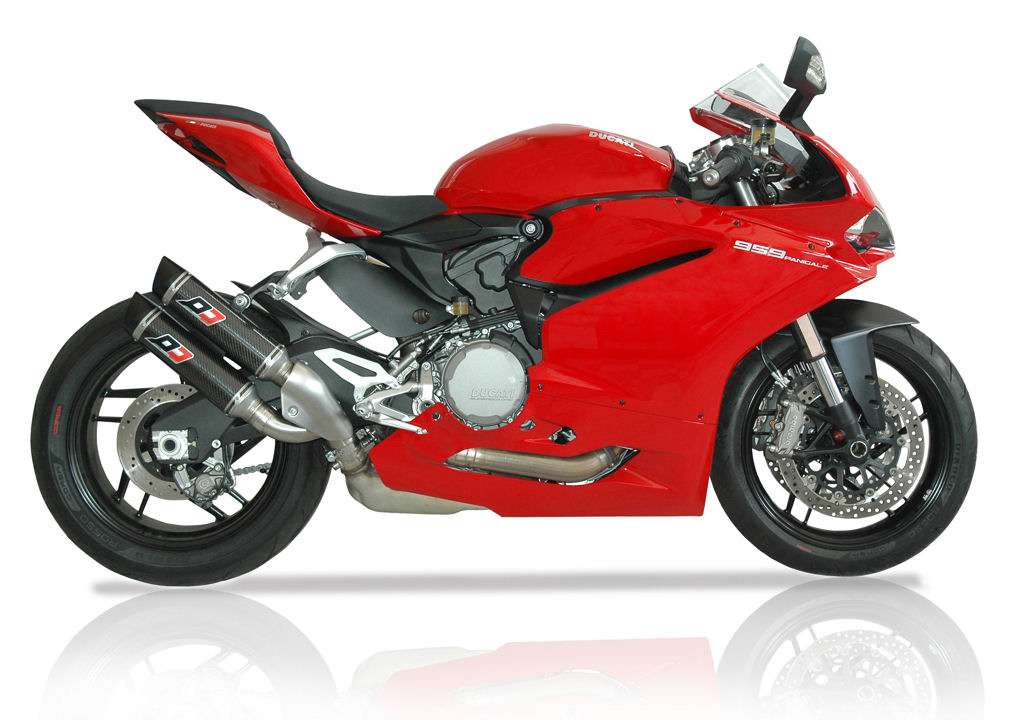 QD Exhaust Magnum Carbon scarico 959 Panigale titanio omologato