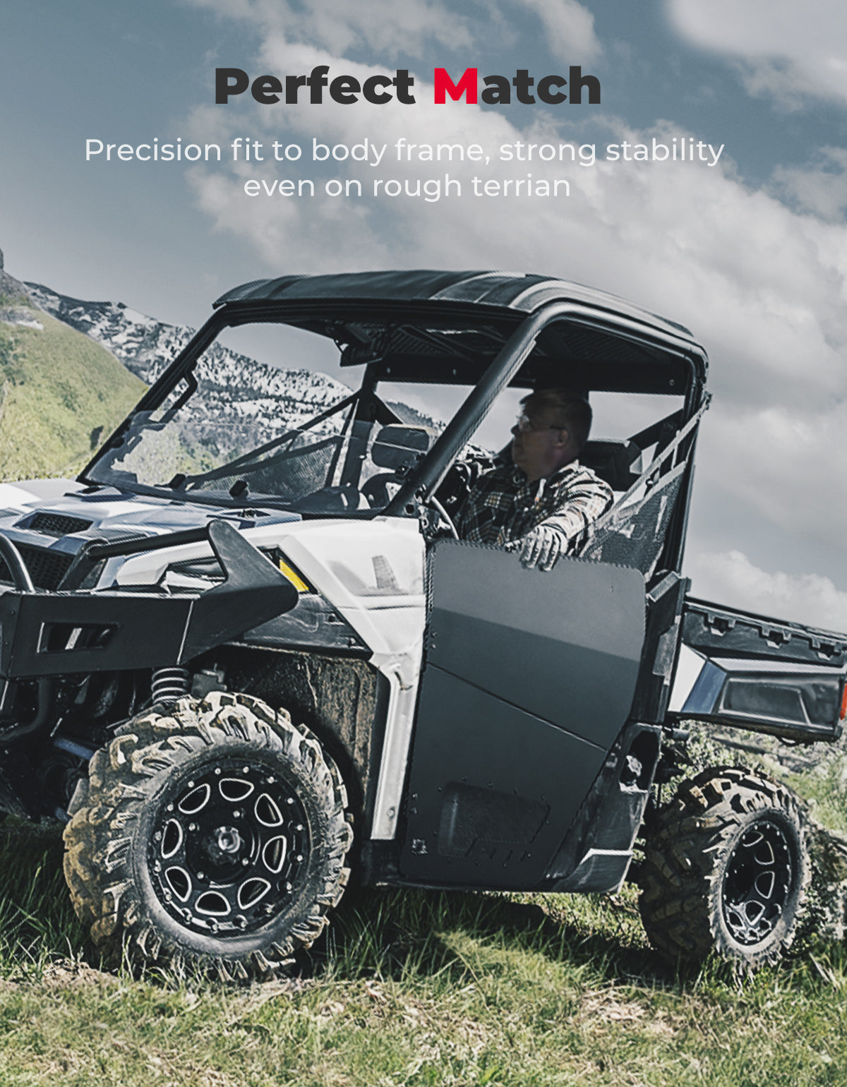 KEMIMOTO Ranger XP 1000 mezze porte alluminio con finestra