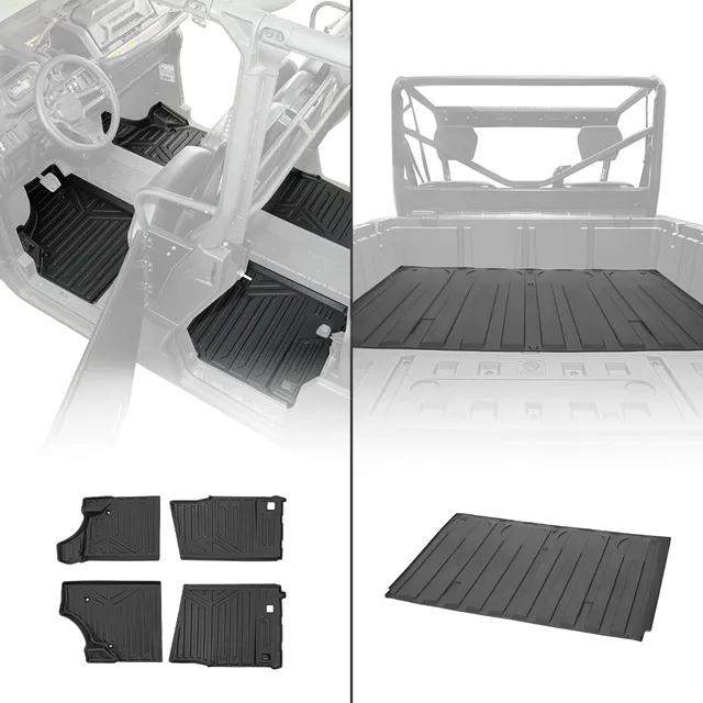 Kemimoto Defender tappetini + tappeto cassone TPE antiscivolo
