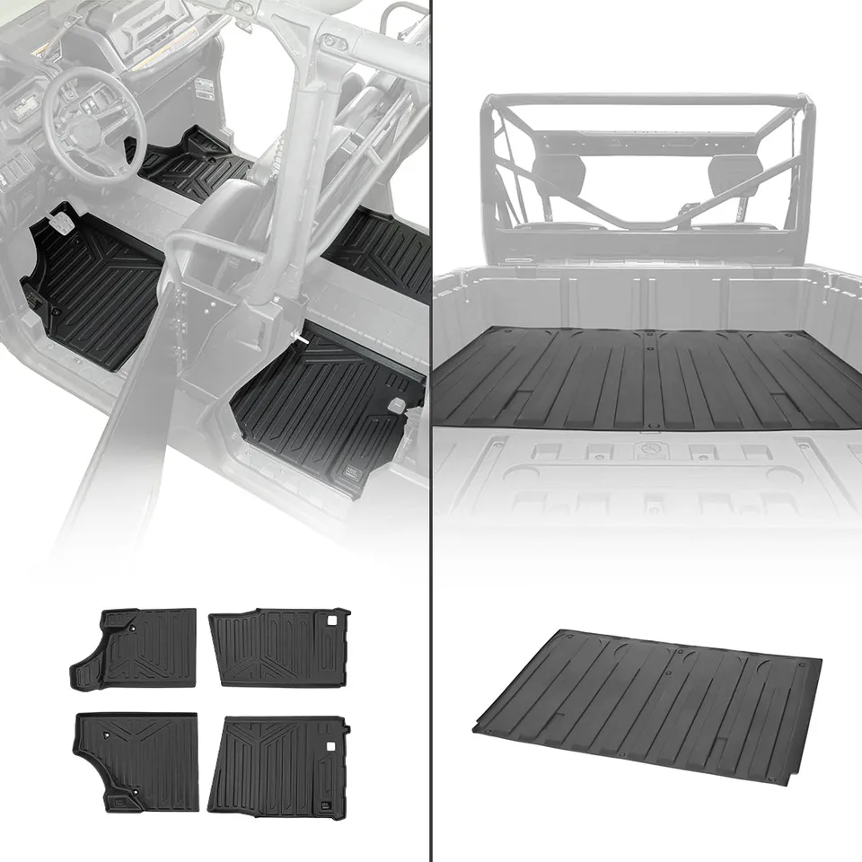 Kemimoto Defender tappetini + tappeto cassone TPE antiscivolo