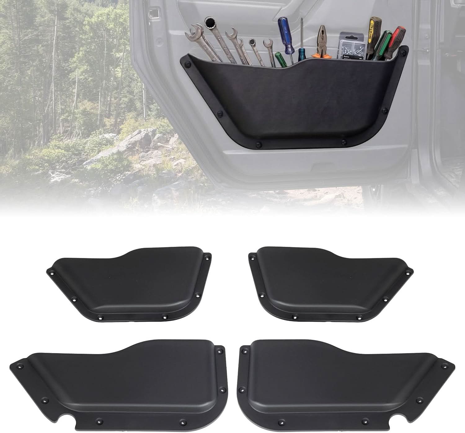 KEMIMOTO Xpedition XP tasche portaoggetti portiera 4 pezzi