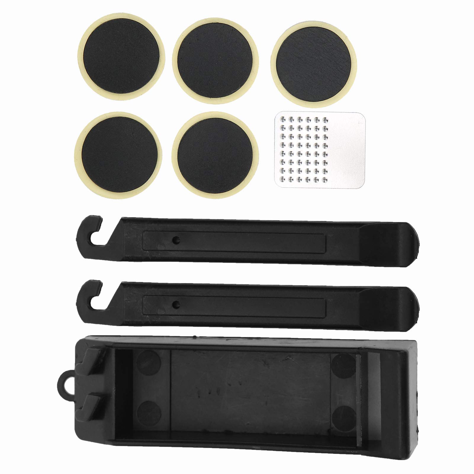Kuuleyn Kit Riparazione Bici Toppe Senza Colla con Leve