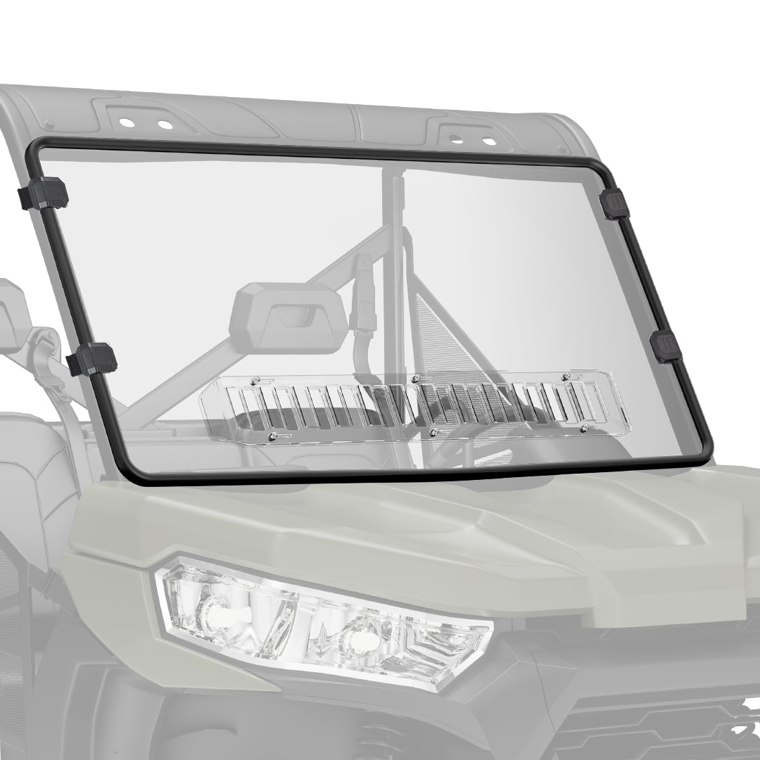 Kemimoto Defender parabrezza anteriore ventilato policarbonato