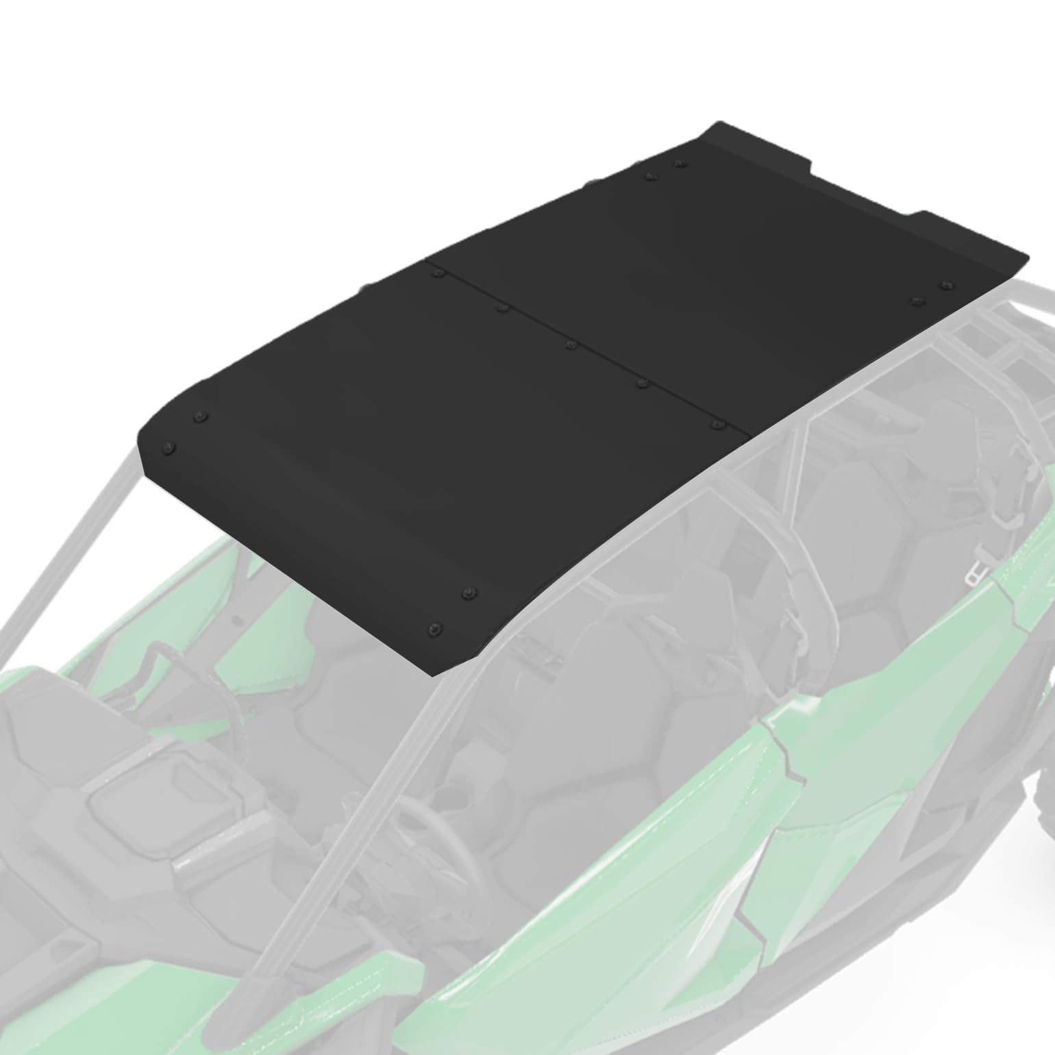 Kemimoto RZR PRO XP4 tetto alluminio 2 pezzi nero