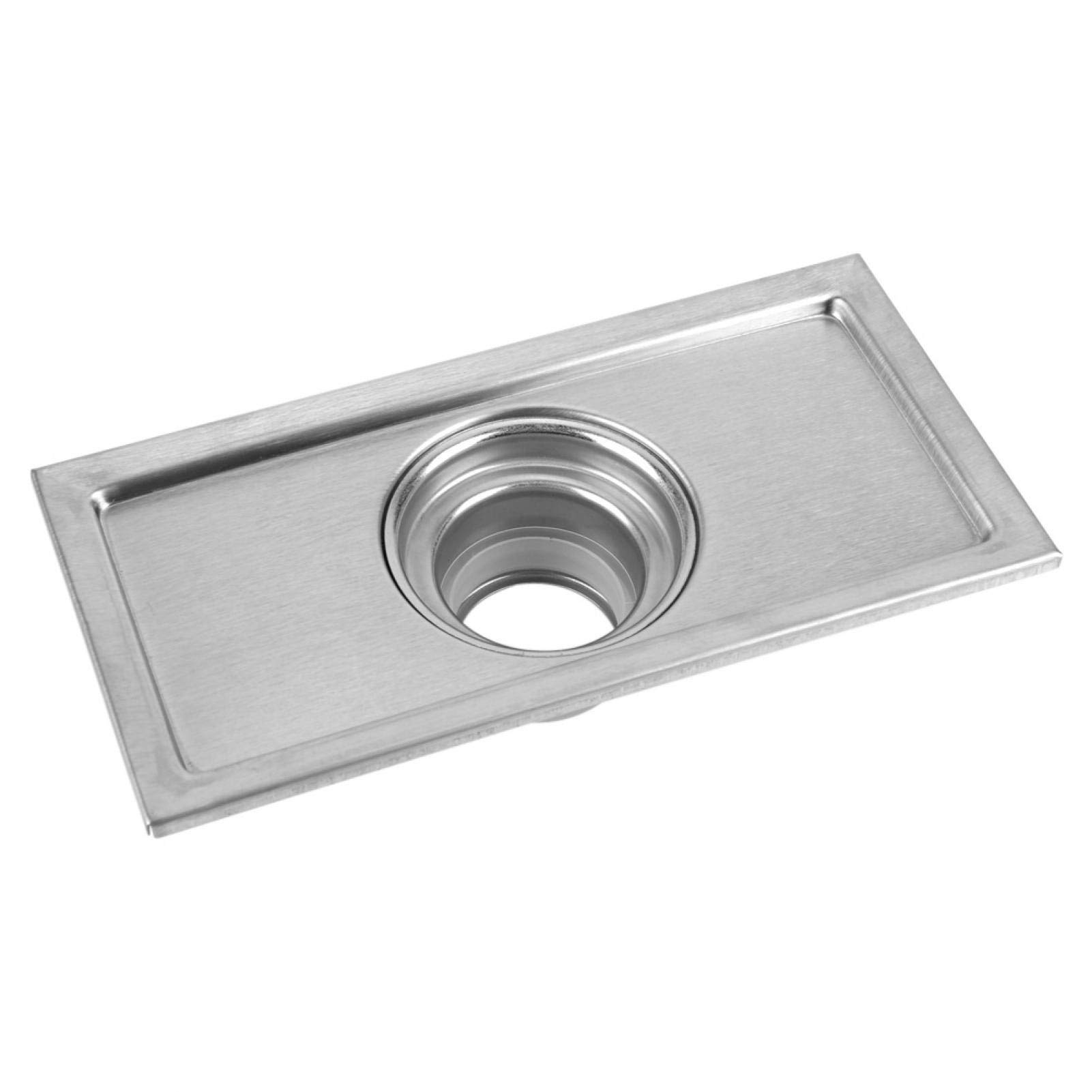 Kuuleyn scarico doccia rettangolare 20x10 inox antiodore
