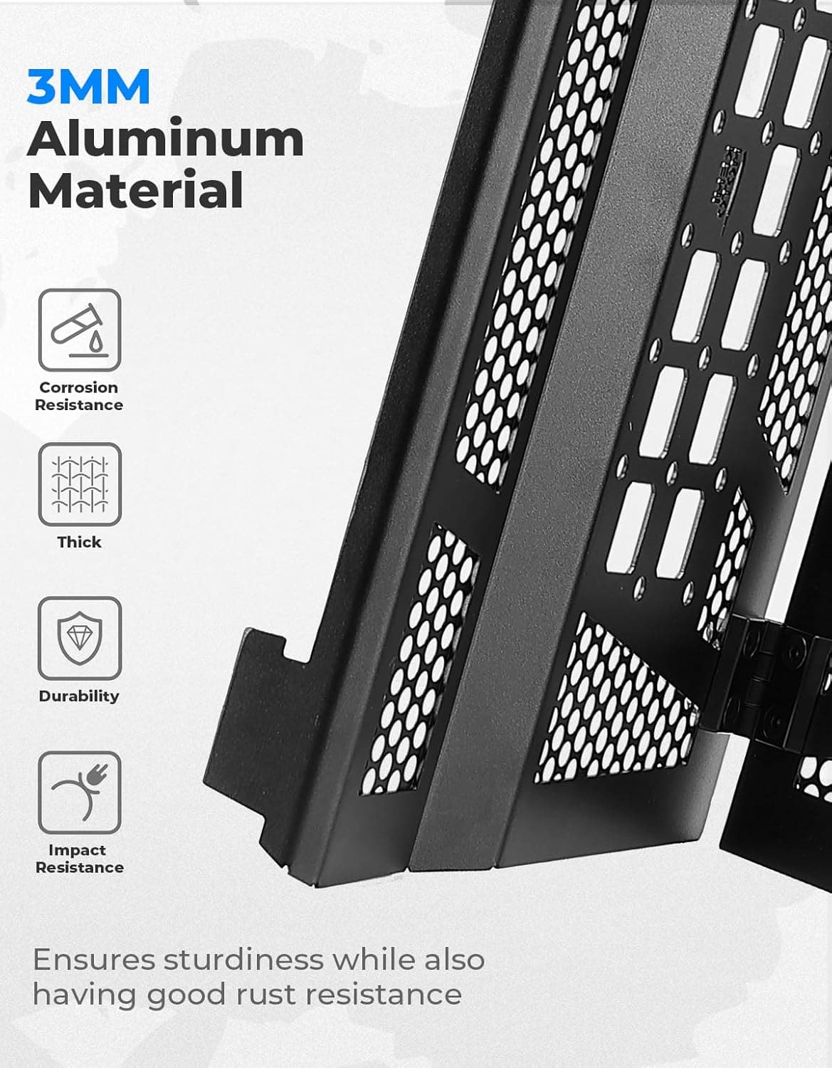 KEMIMOTO RZR XP 1000 cover motore alluminio ventilata