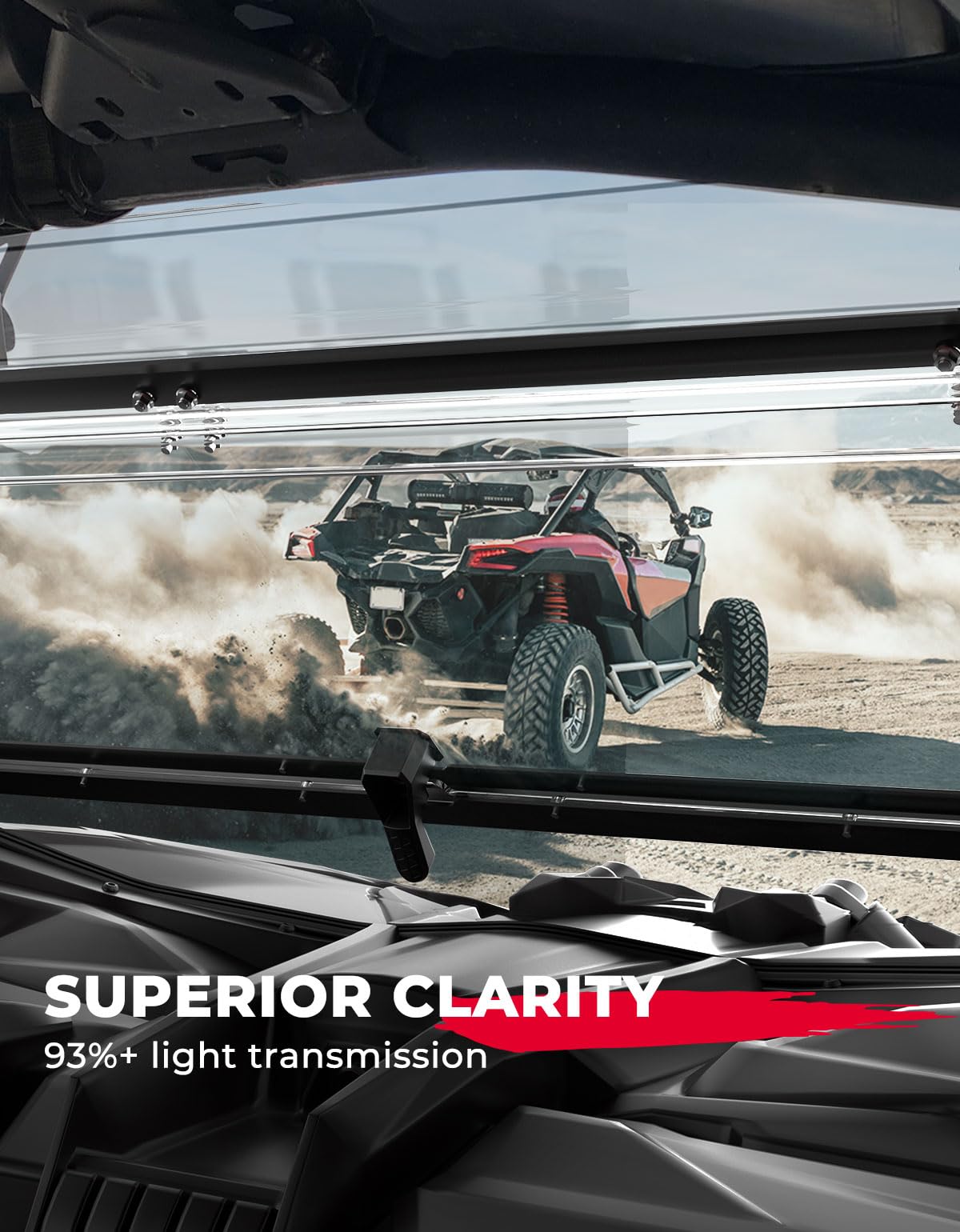 KEMIMOTO 2403 parabrezza anteriore apribile Maverick X3