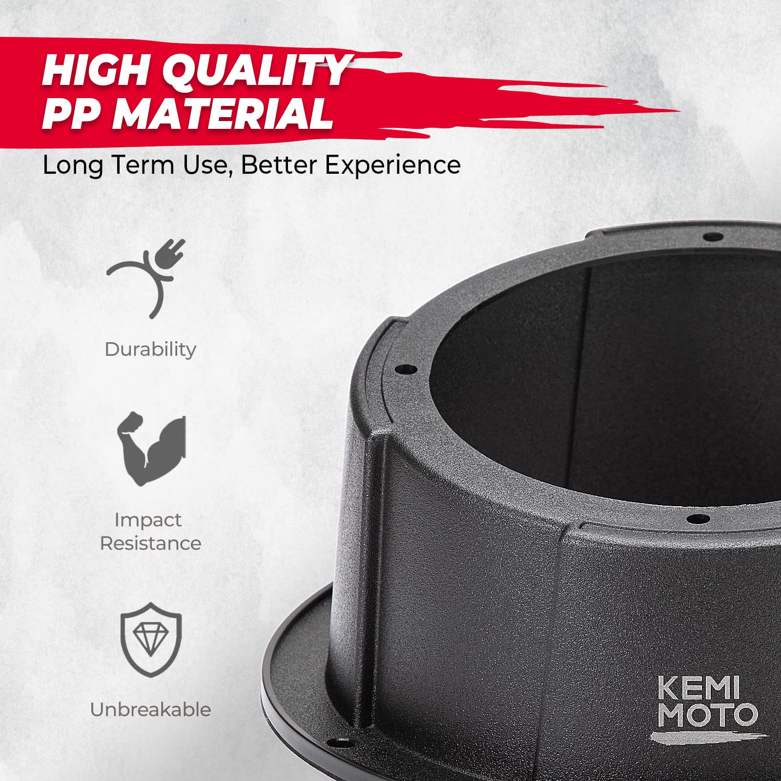 KEMIMOTO Pod 6.5 box cassa singolo PP nero
