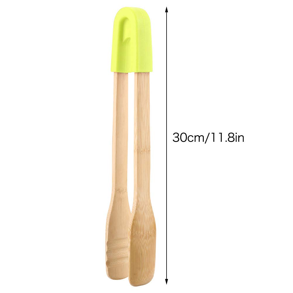 Kuuleyn Pinza Cucina Legno Silicone Verde 30 cm Barbecue