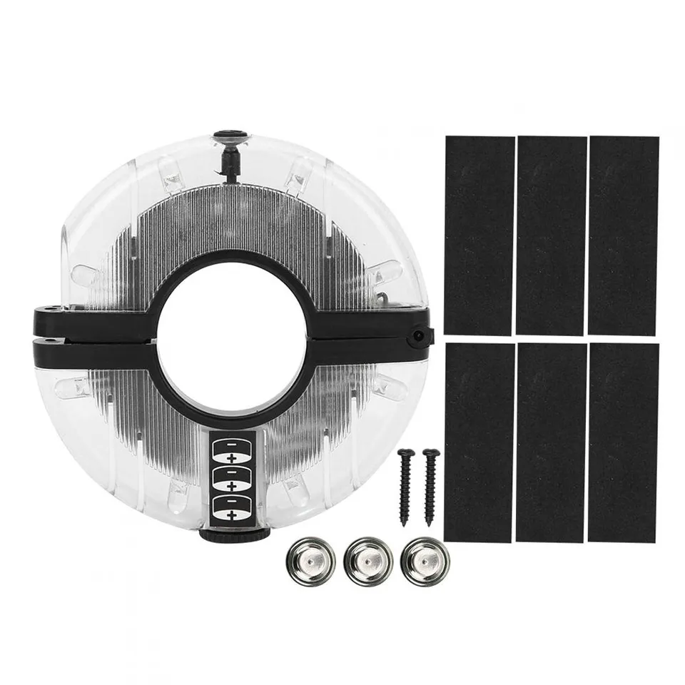 Kuuleyn luce mozzo ruota bici LED multicolore a batteria