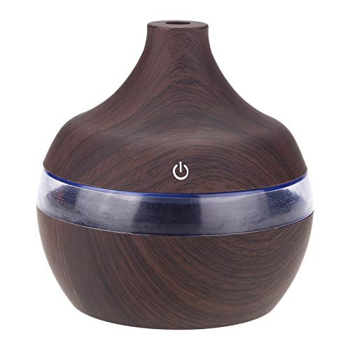 Kuuleyn Umidificatore USB 300ml Legno LED Colorati