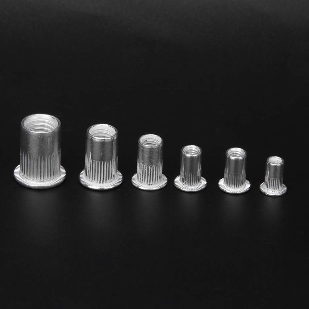 Kuuleyn Inserti M3-M10 Dadi Rivetto 150 Pezzi Alluminio
