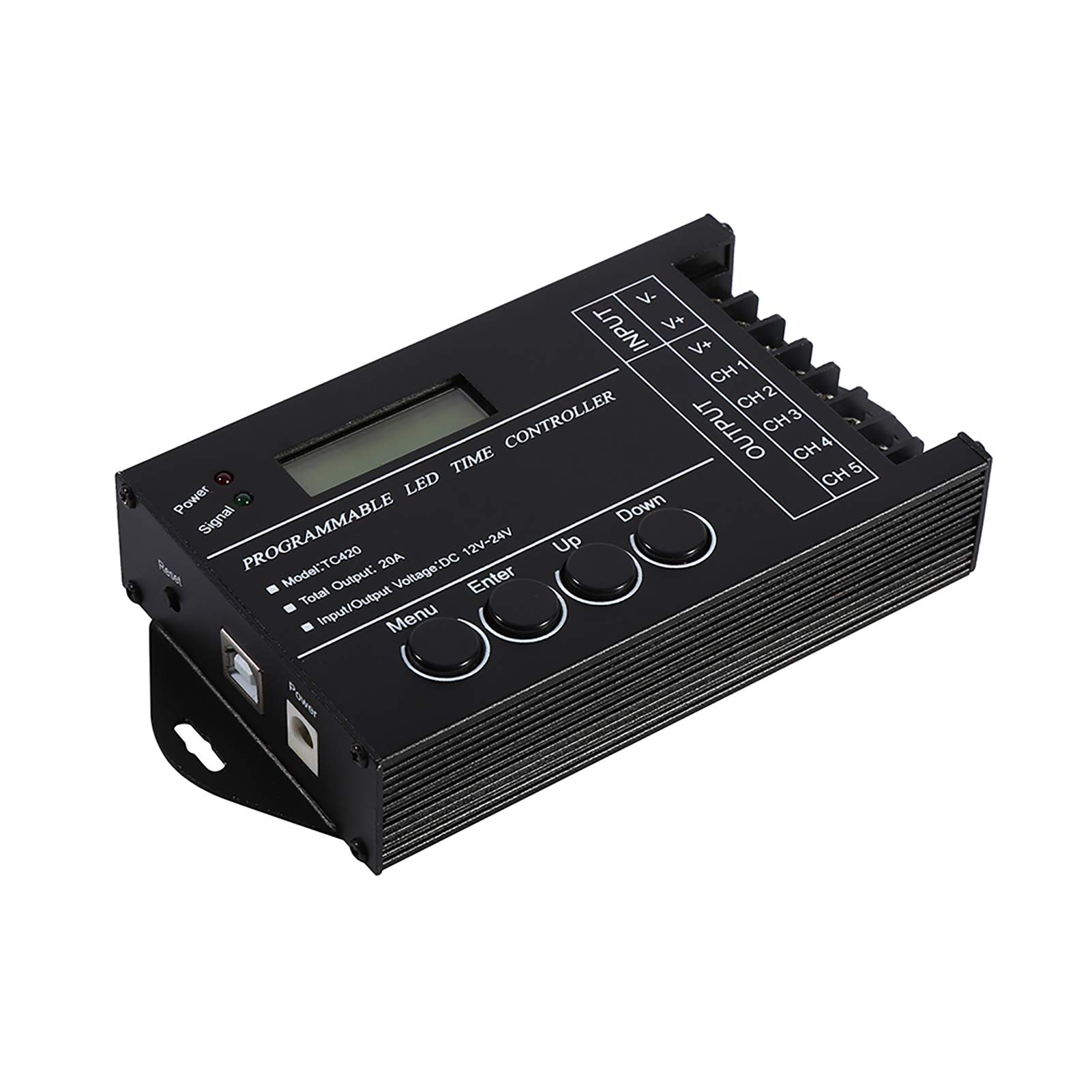 Kuuleyn Controller LED Timer 5 Canali DC12-24V 20A