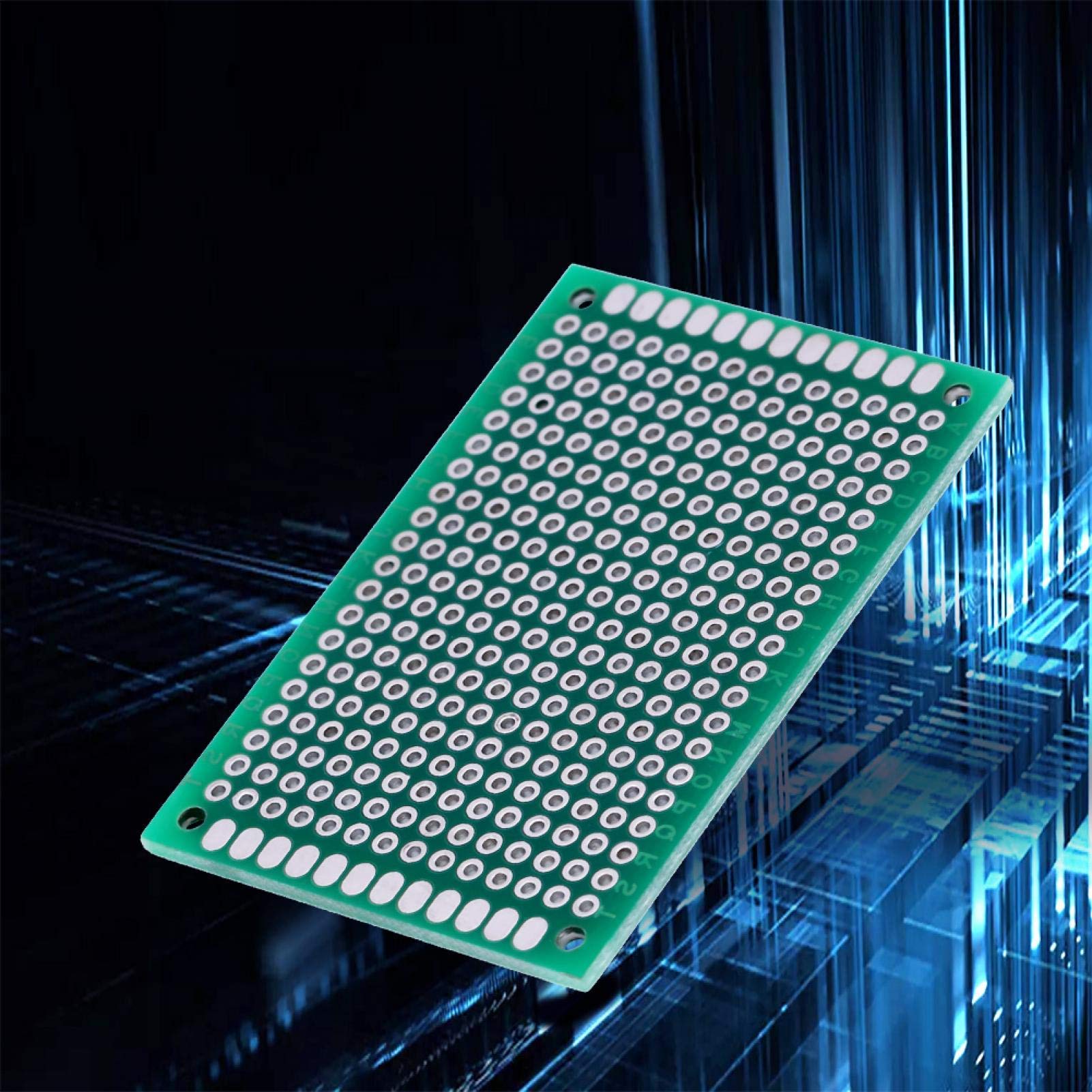 Kuuleyn 4x6cm basette millefori PCB doppia faccia 10 pezzi