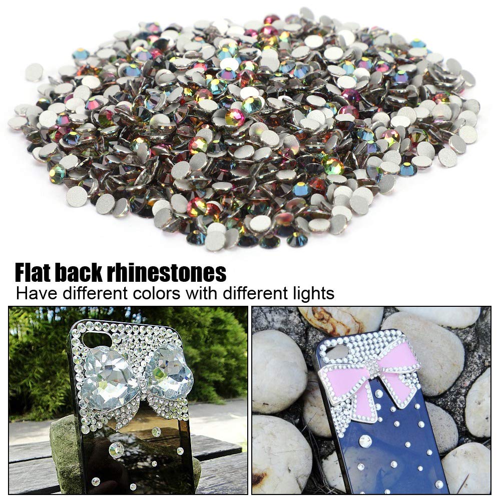 AOWINHIT Strass Vetro 4,8 mm 1440 Pezzi Colorati