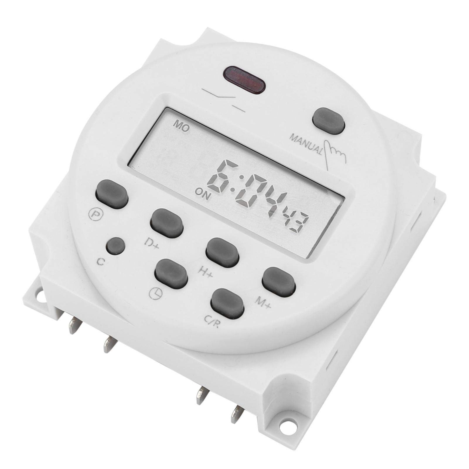 Kuuleyn Interruttore Timer Digitale DC 12V Display LCD Mini