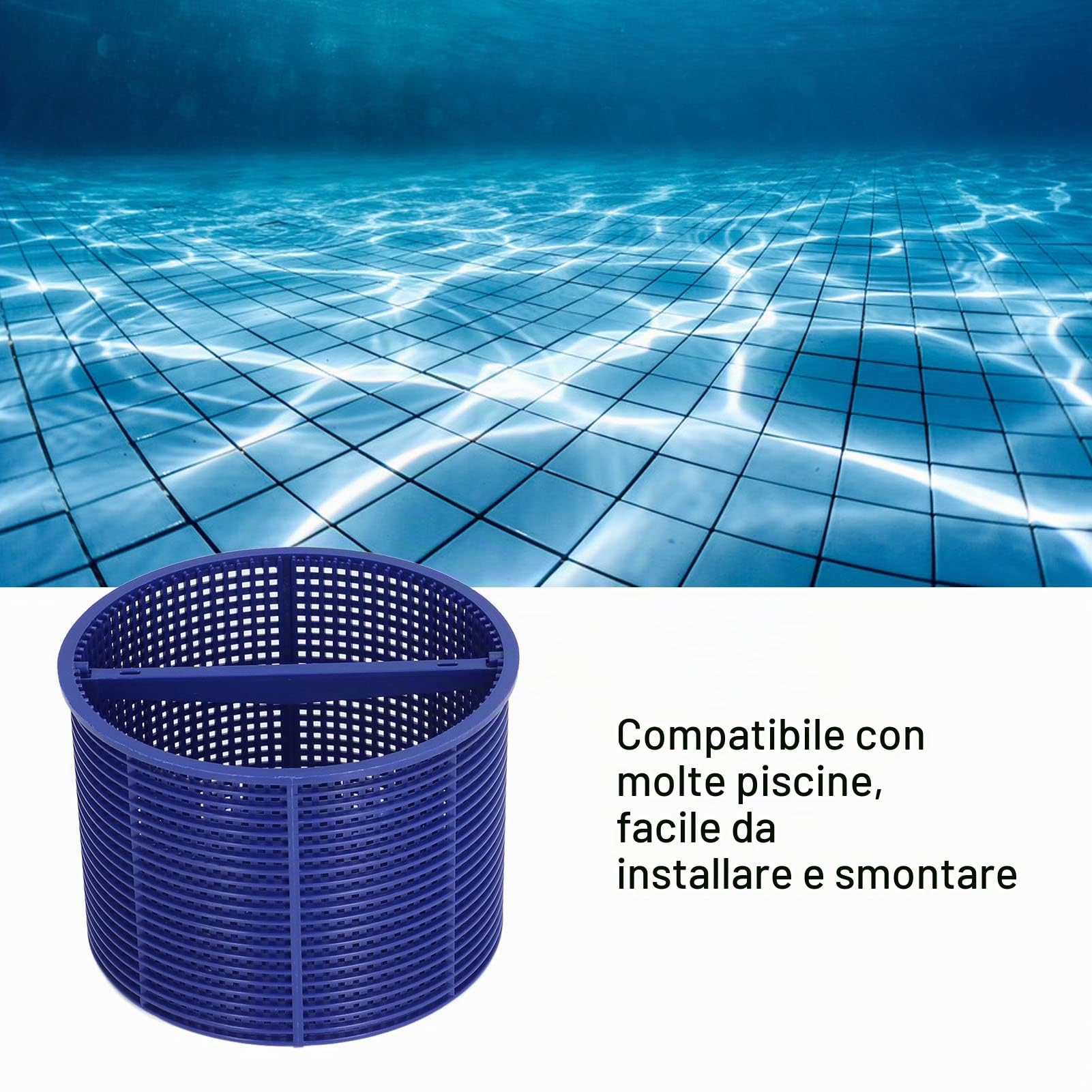Hapivida Cestello Skimmer Piscina 17,5 cm Modello #1