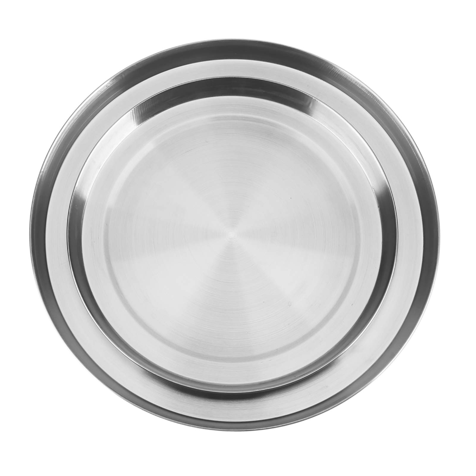 Kuuleyn Copribruciatori Acciaio Inox 4 Pezzi Argento 170/210 mm