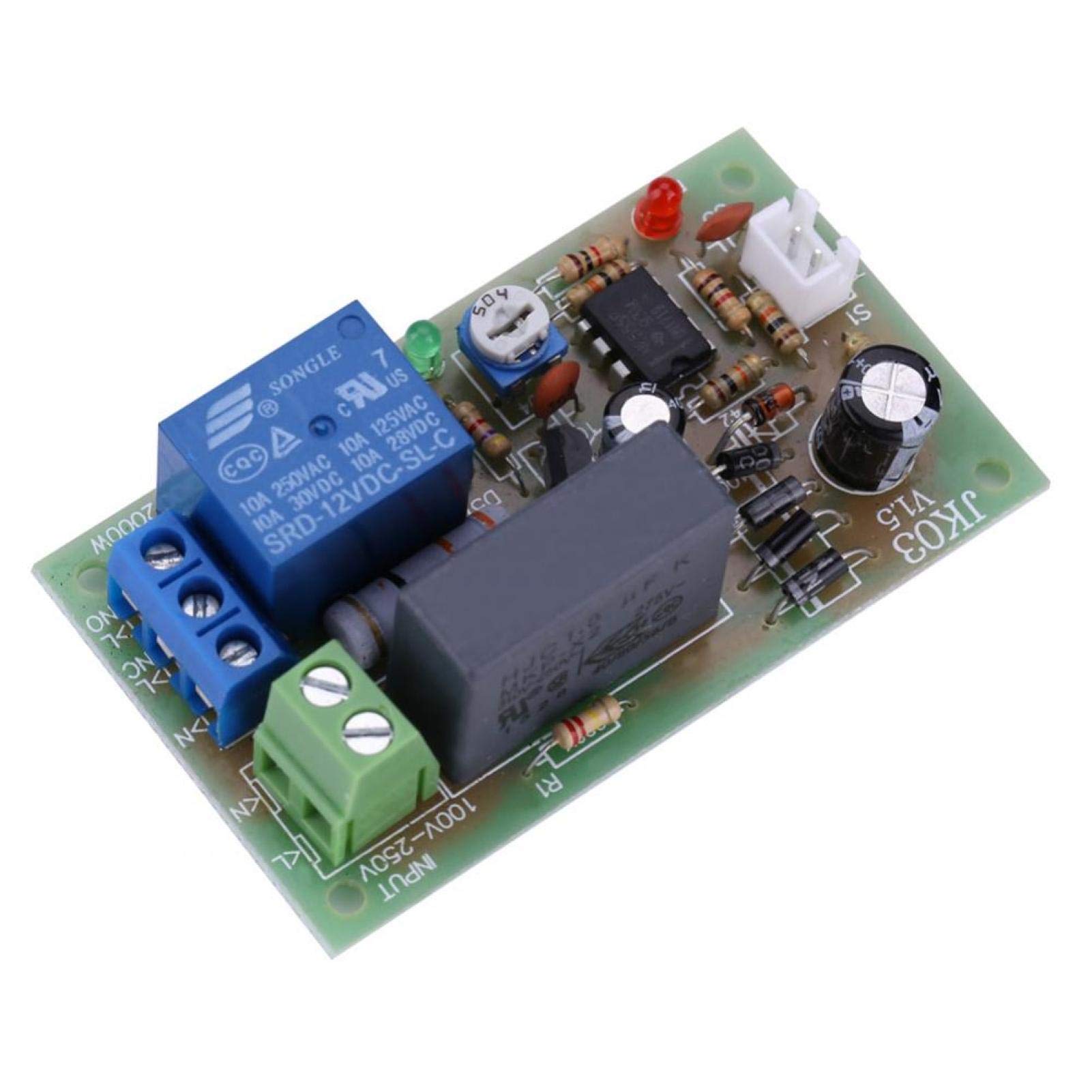 Kuuleyn Modulo Relè Temporizzato AC 220V 1-60 Secondi