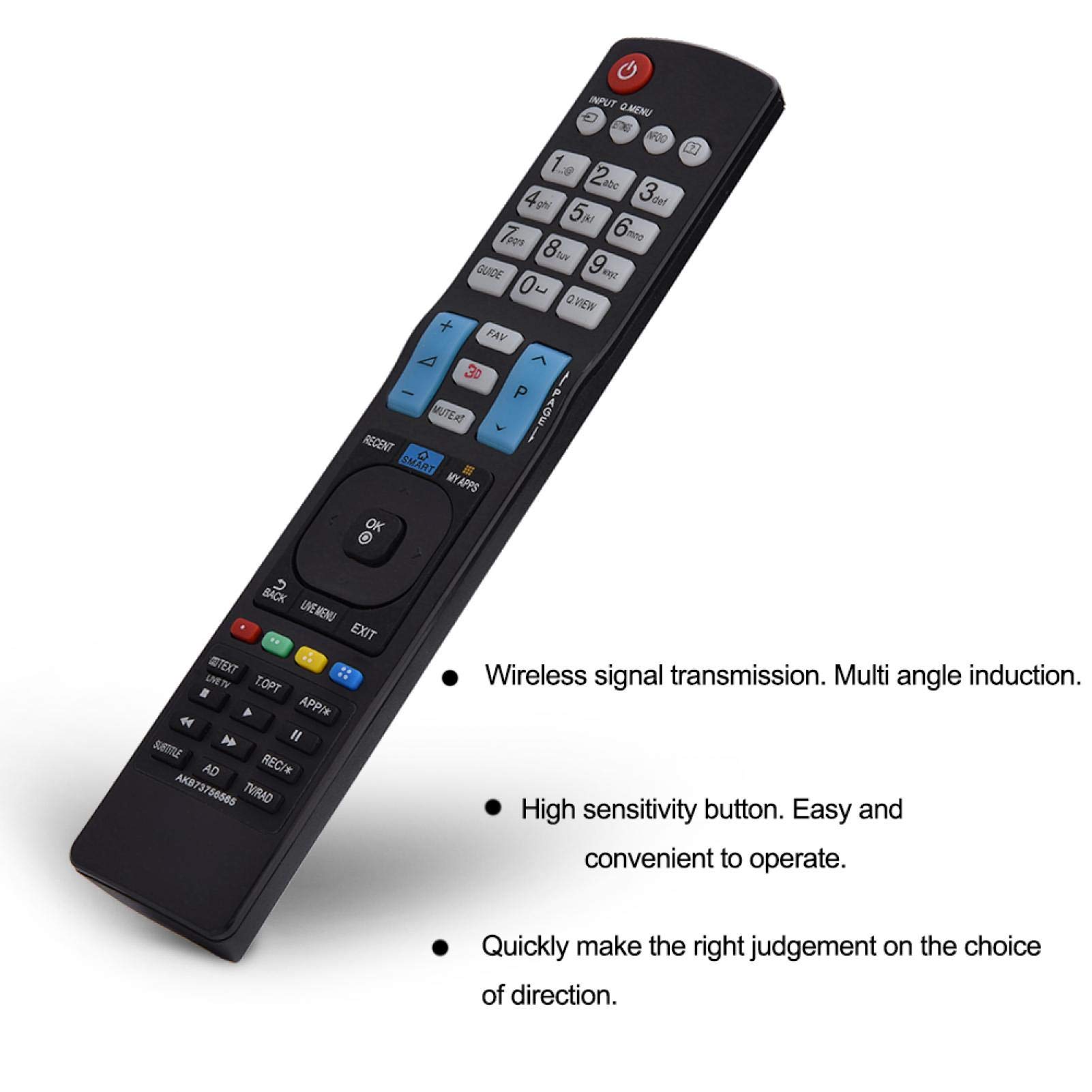 Kuuleyn telecomando AKB73756565 per TV nero
