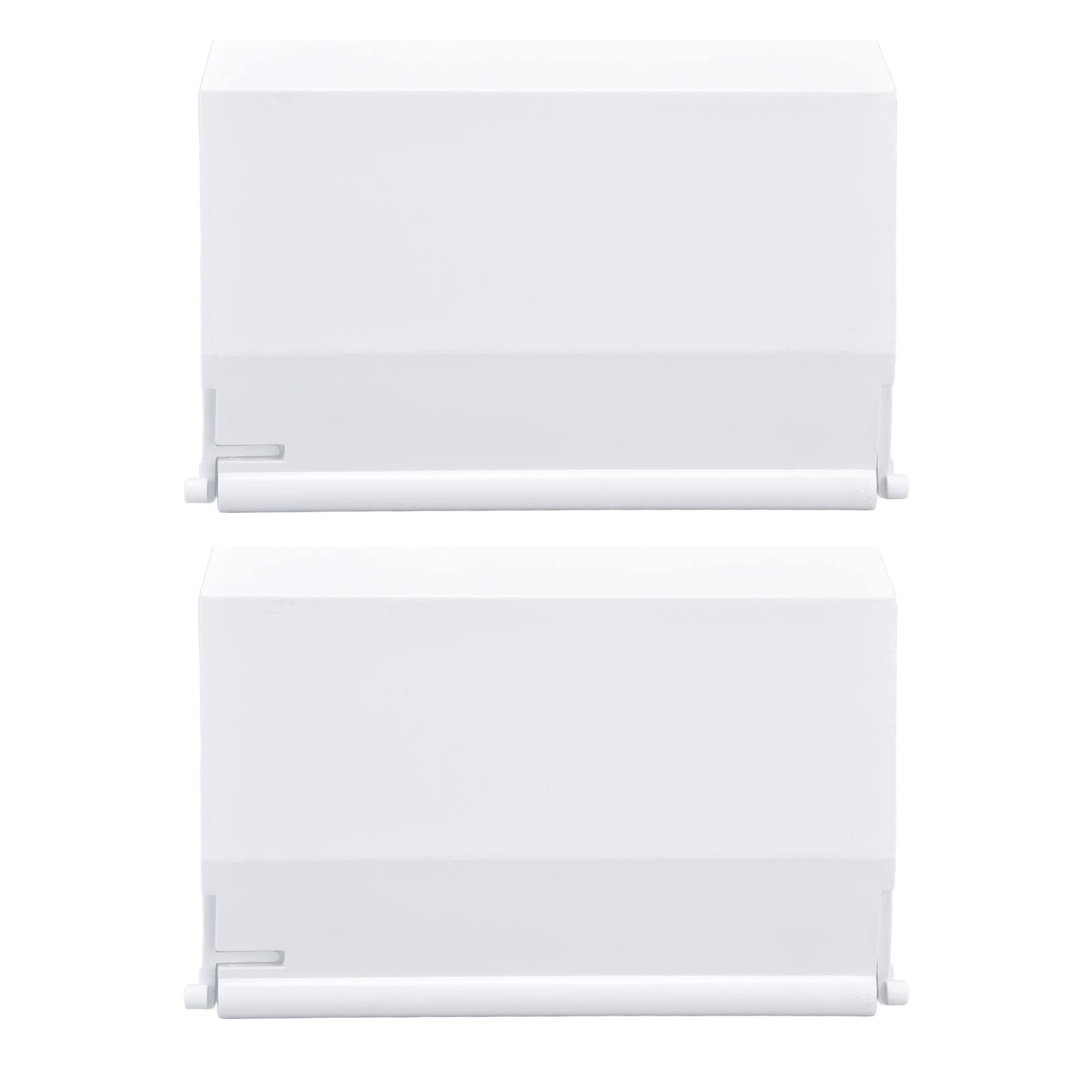 Hapivida Sportello Skimmer piscina bianco 19,5x14 cm 2 pezzi