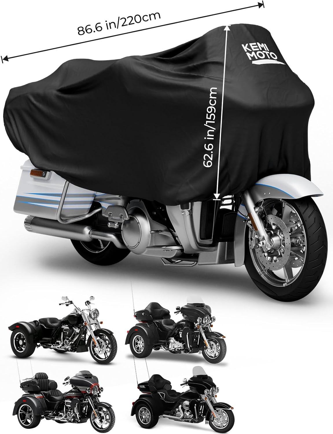 Kemimoto Telo Moto Mezzo Touring impermeabile