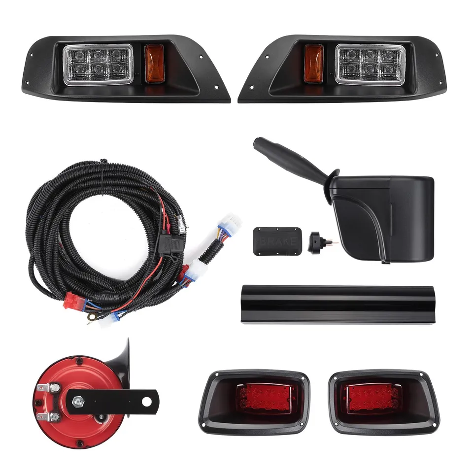 KEMIMOTO B1406-03701BK Kit Luci LED Golf Cart EZGO TXT 1996-2013