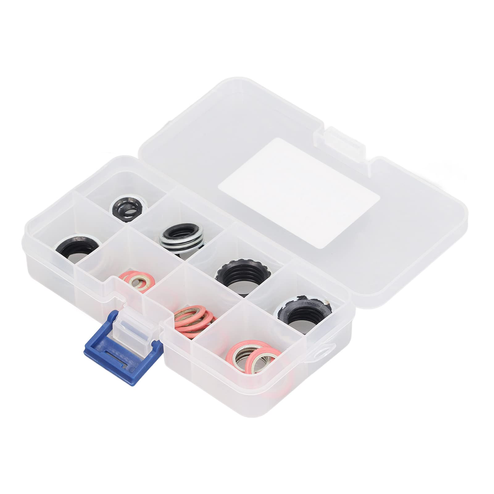 AOWINHIT Kit Guarnizioni Clima Auto 40 Pezzi Alluminio