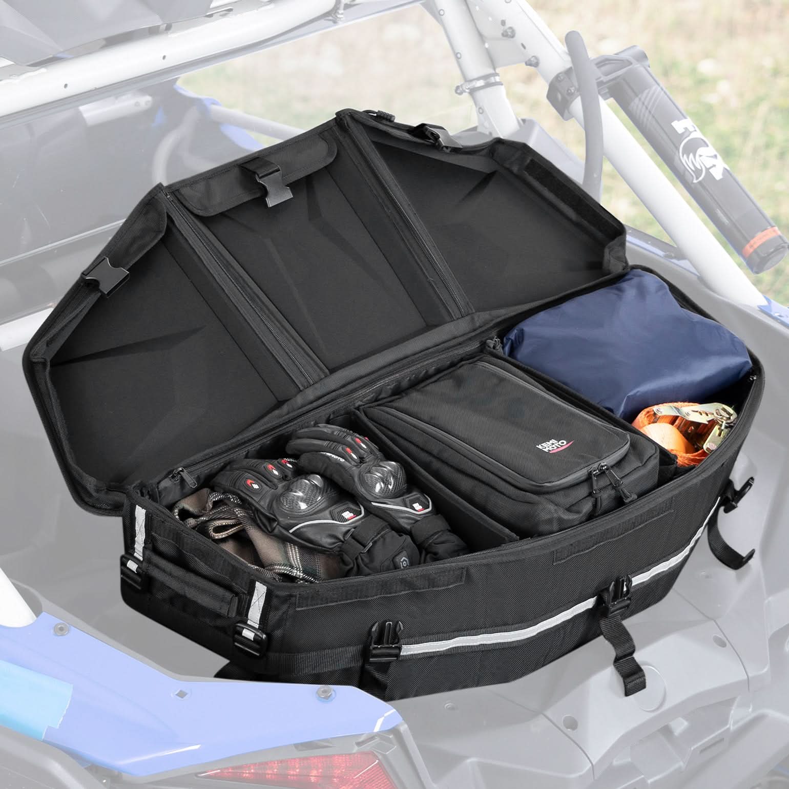 KEMIMOTO 2507 borsa ATV 50L nera termica portapacchi