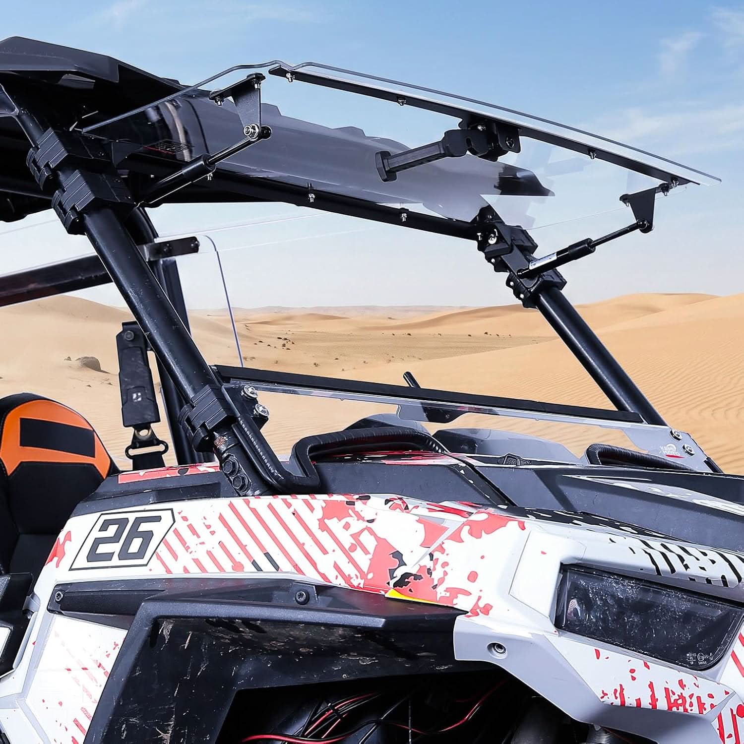 KEMIMOTO RZR XP 1000 Parabrezza Ribaltabile 3-in-1 2019-2023