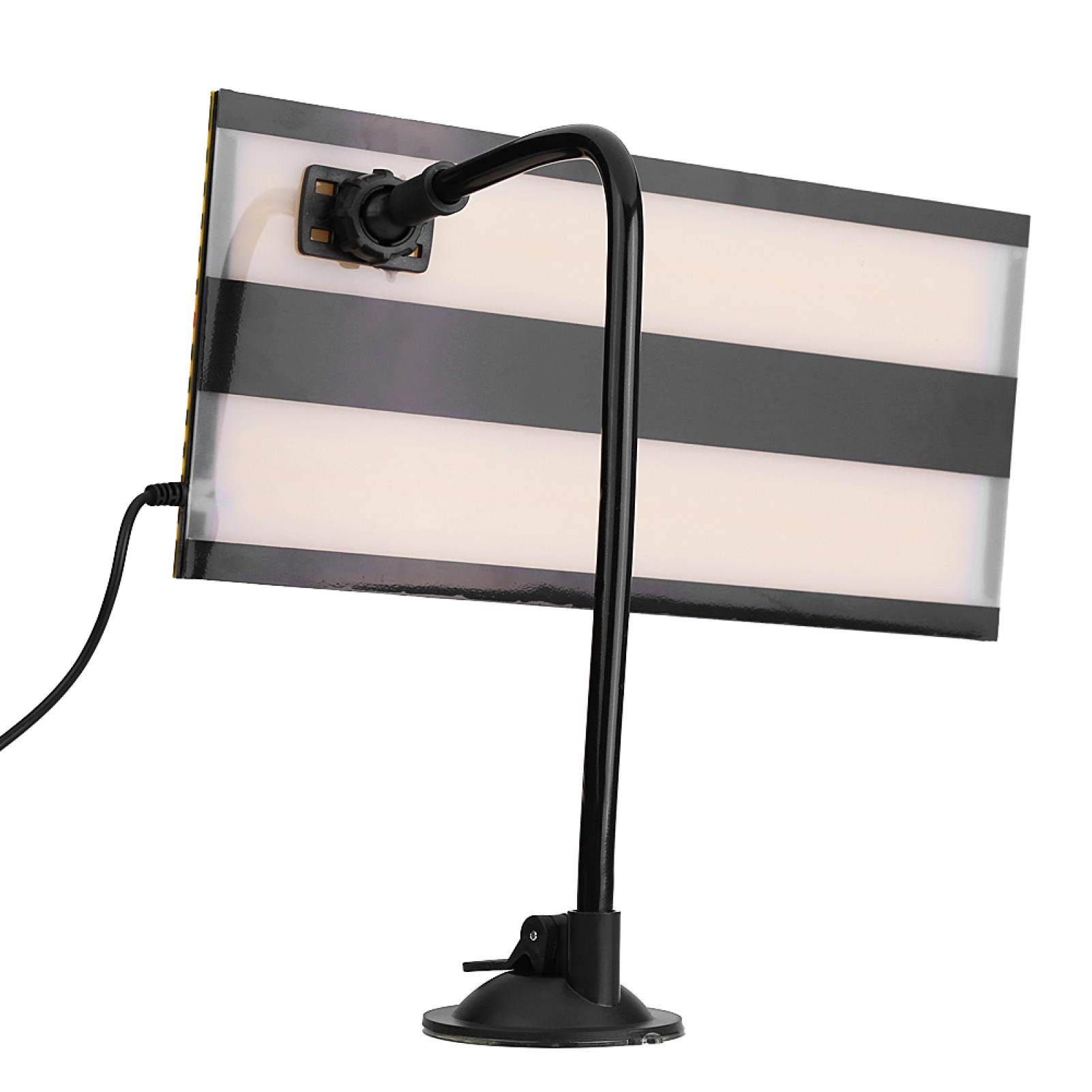 Kuuleyn pannello riflettore tirabolli auto con LED USB