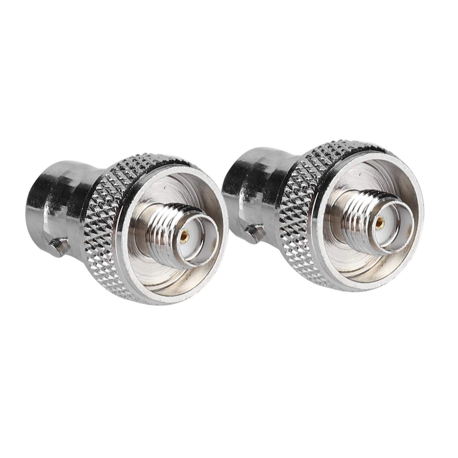 Kuuleyn Adattatore SMA Femmina-BNC Femmina 2 Pezzi 50 Ohm