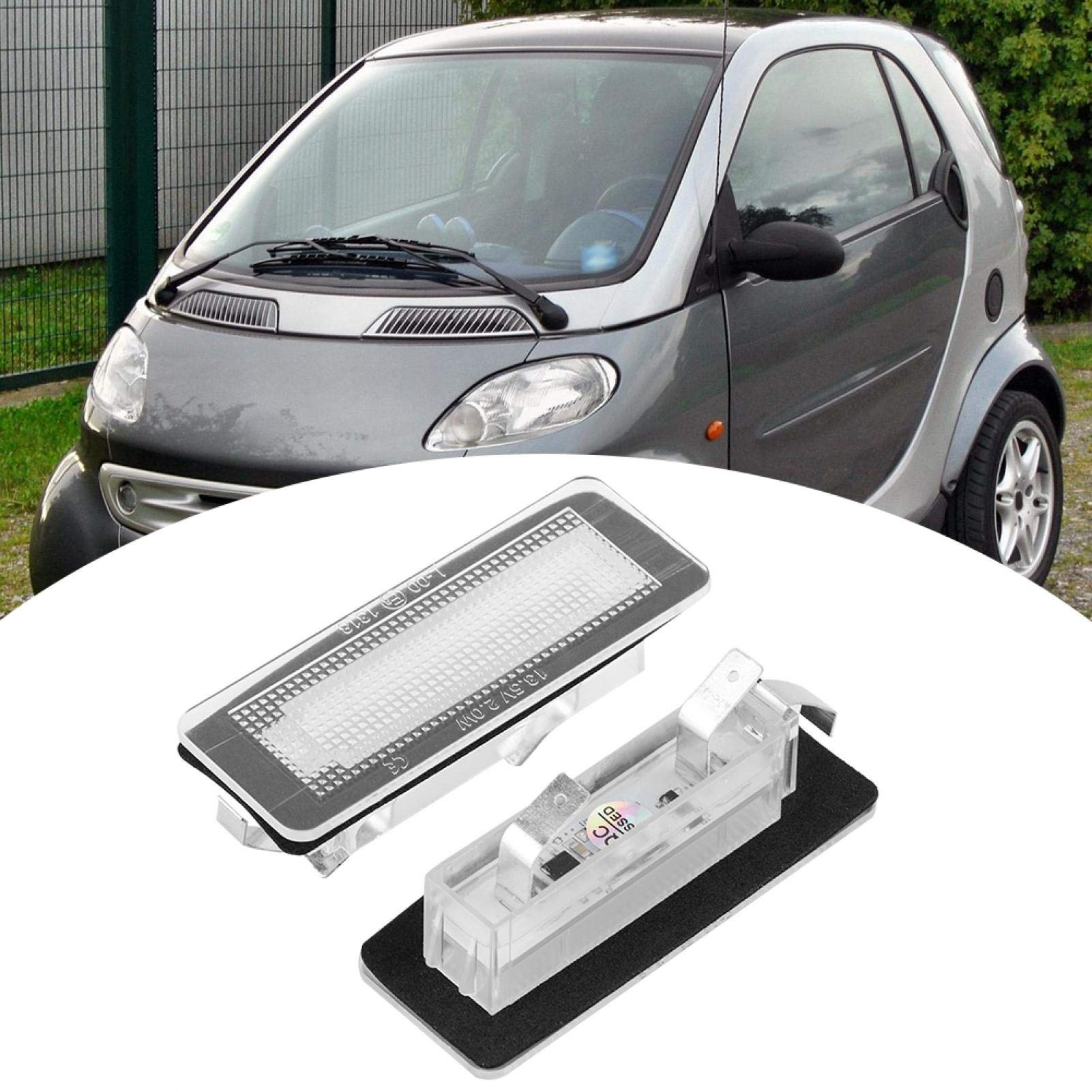 Kuuleyn luce targa LED Smart Fortwo W450 W451 2 pz
