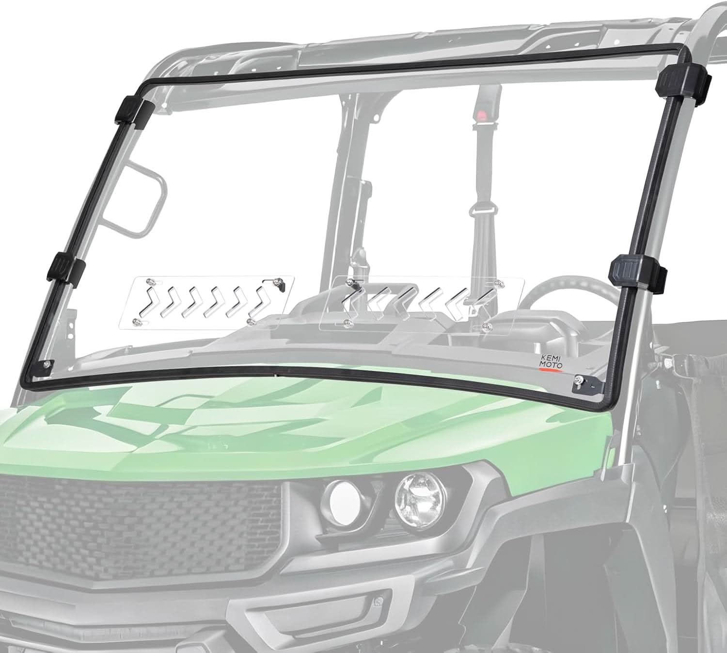 KEMIMOTO Gator XUV parabrezza ventilato policarbonato
