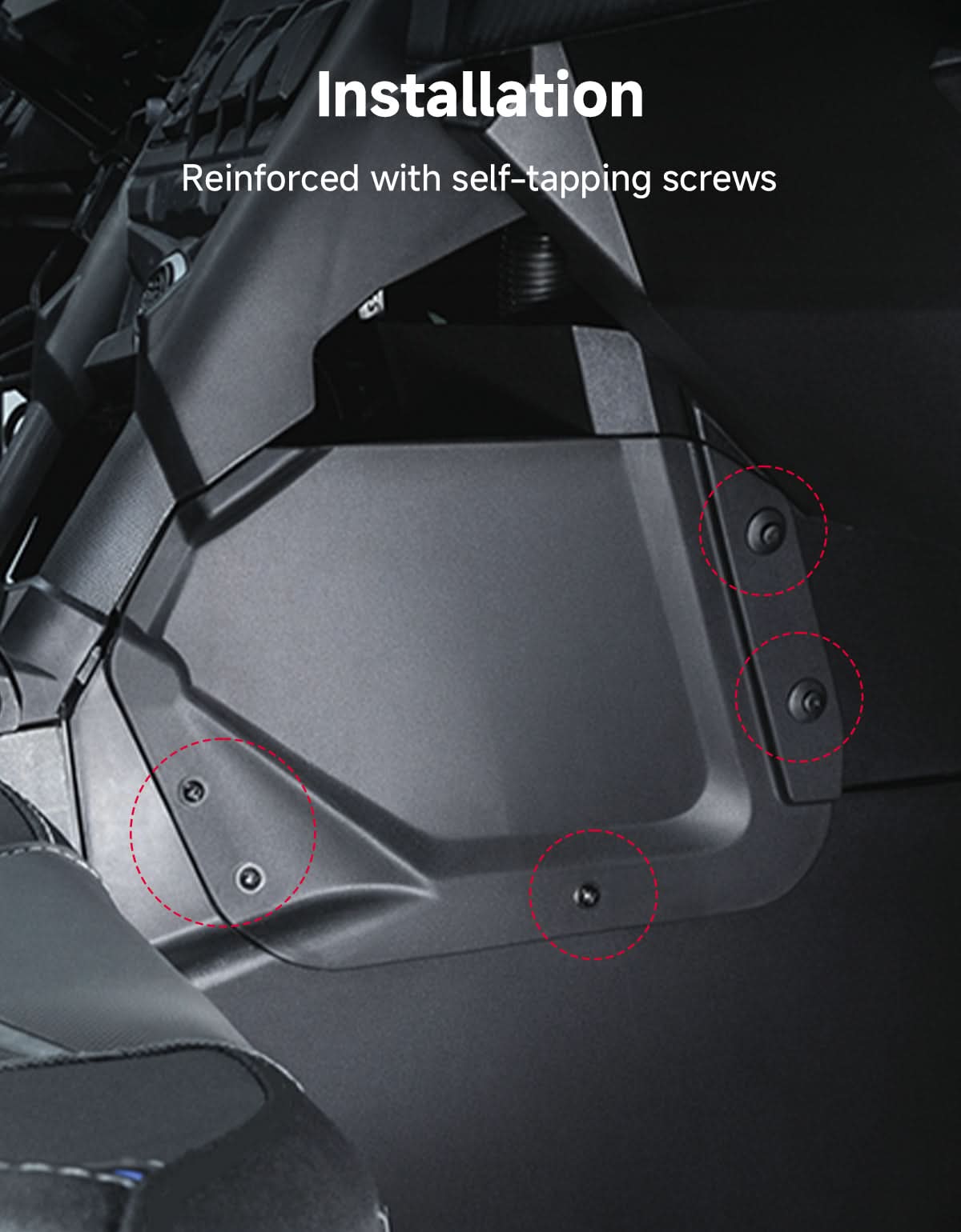 Kemimoto Maverick X3 cover console centrale anteriore