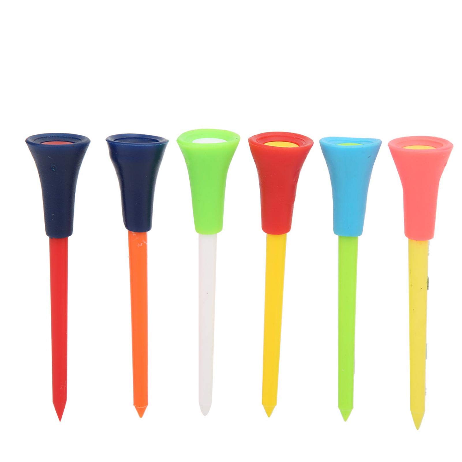 Kuuleyn Tee Golf Silicone 50 Pezzi 83 mm Colorati