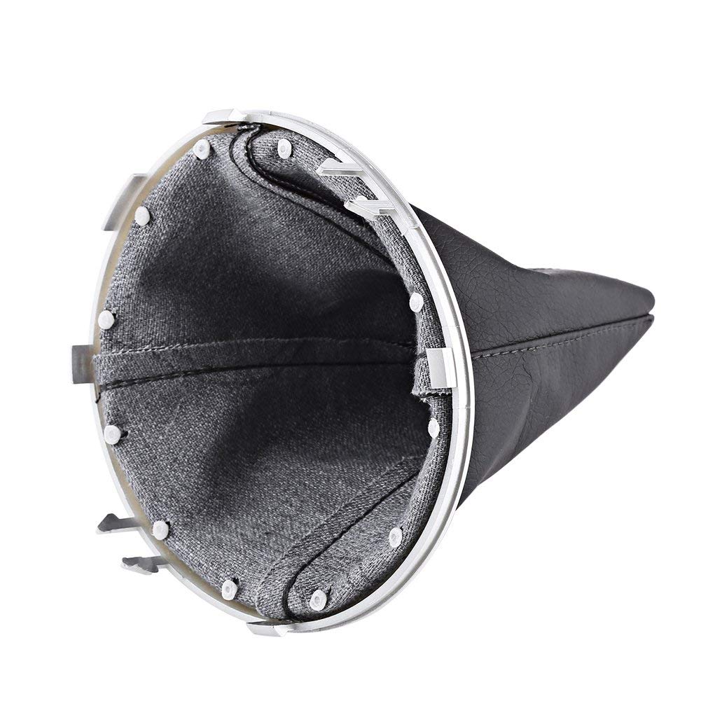 Kuuleyn Cuffia Cambio Swift SX4 2005-2010 Pelle PU Nera Antipolvere