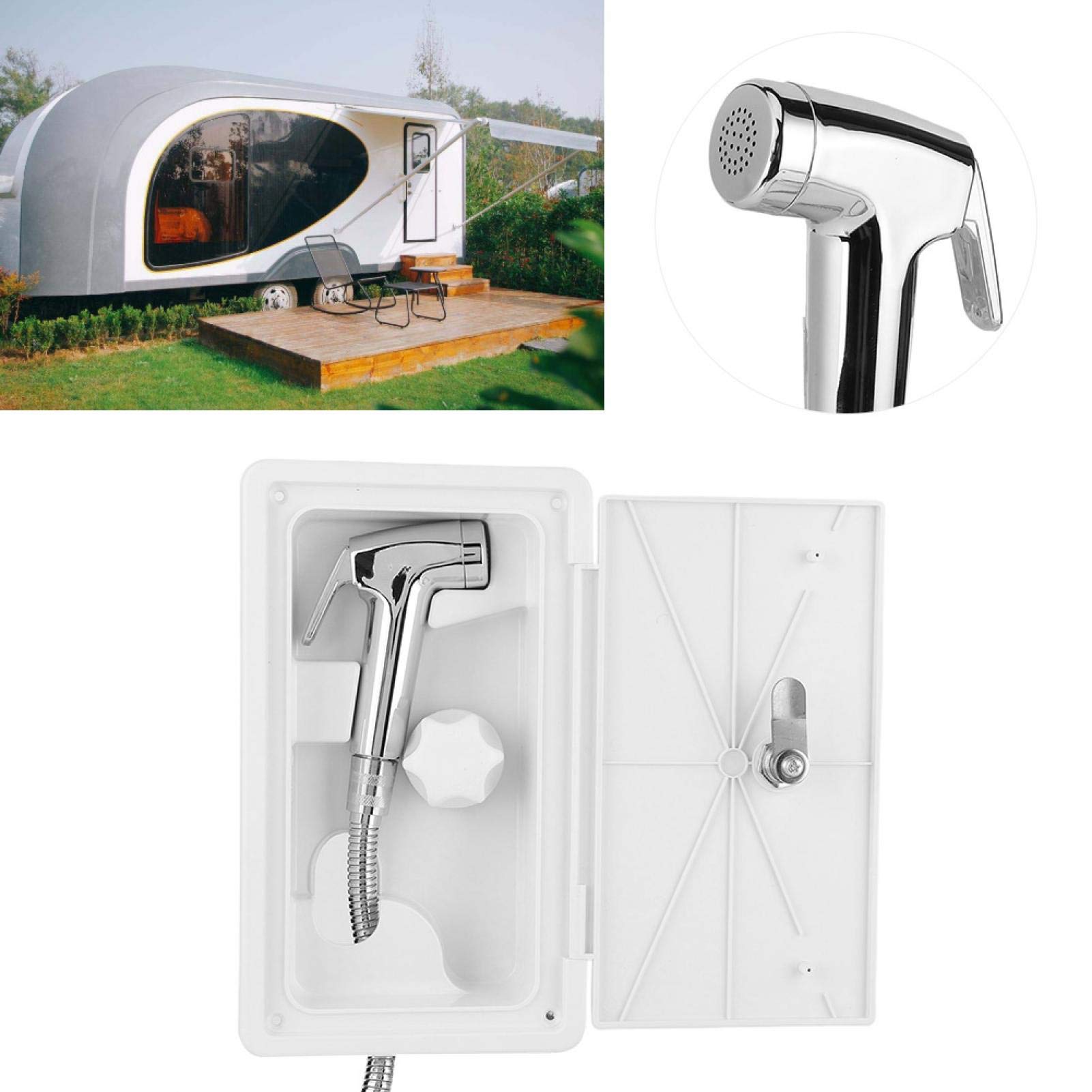 Kuuleyn Box Doccia Camper 267mm ABS Bianco 2 Chiavi