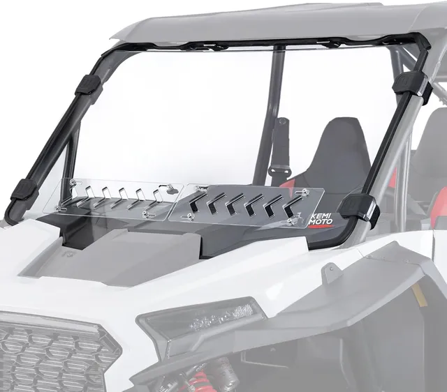 Kemimoto RZR XP 1000 parabrezza anteriore ventilato 2in1