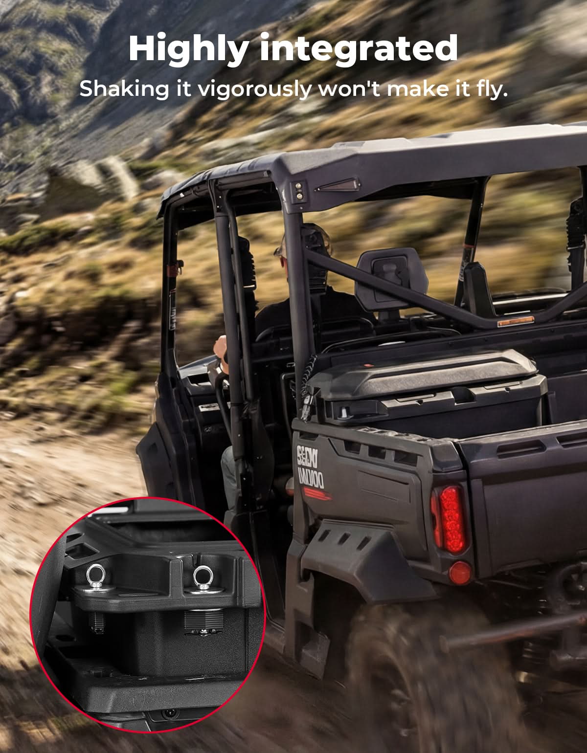 KEMIMOTO Defender Commander bauletto 45,3L antifurto