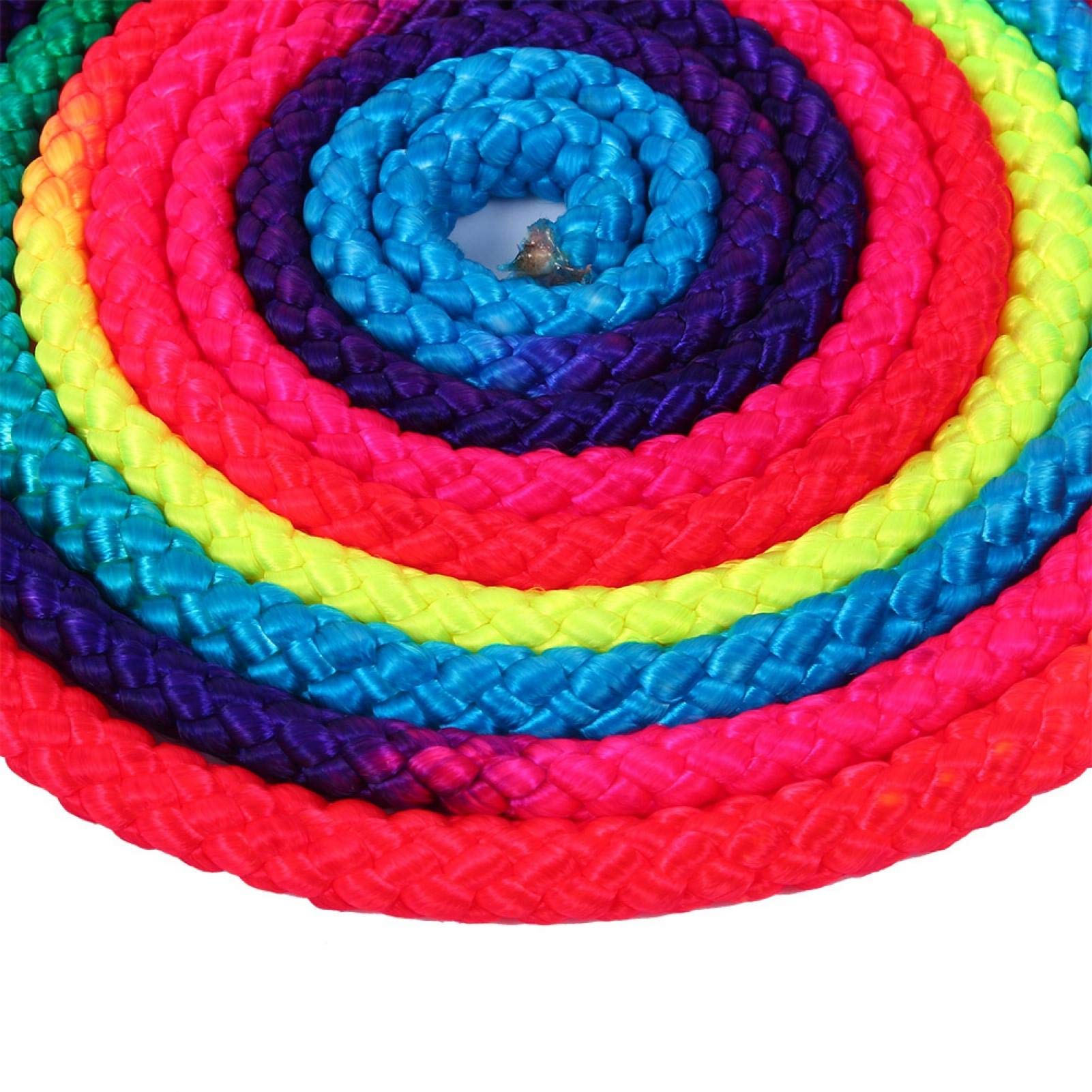 Kuuleyn corda ginnastica ritmica nylon arcobaleno