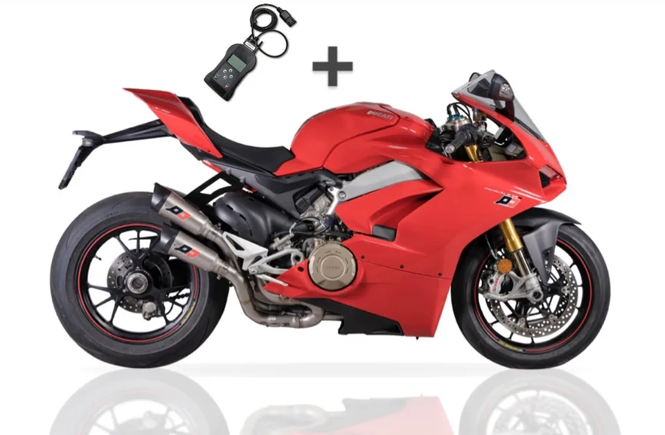 QD Exhaust Tuning scarico Ducati Panigale V4 semi-completo