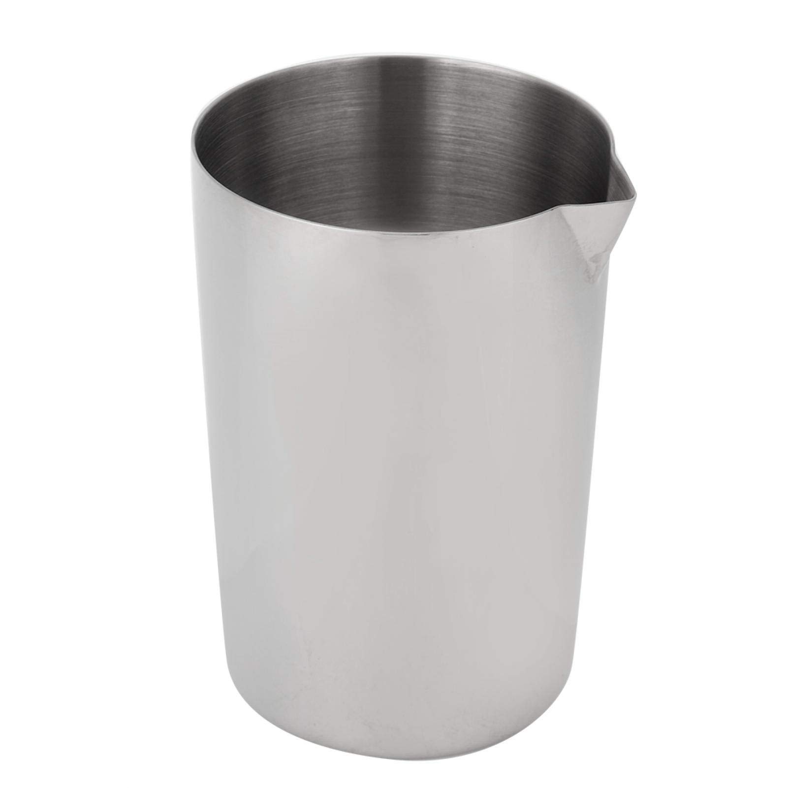 Kuuleyn 500 ml Mixing Glass Cocktail in Acciaio Inox Argentato