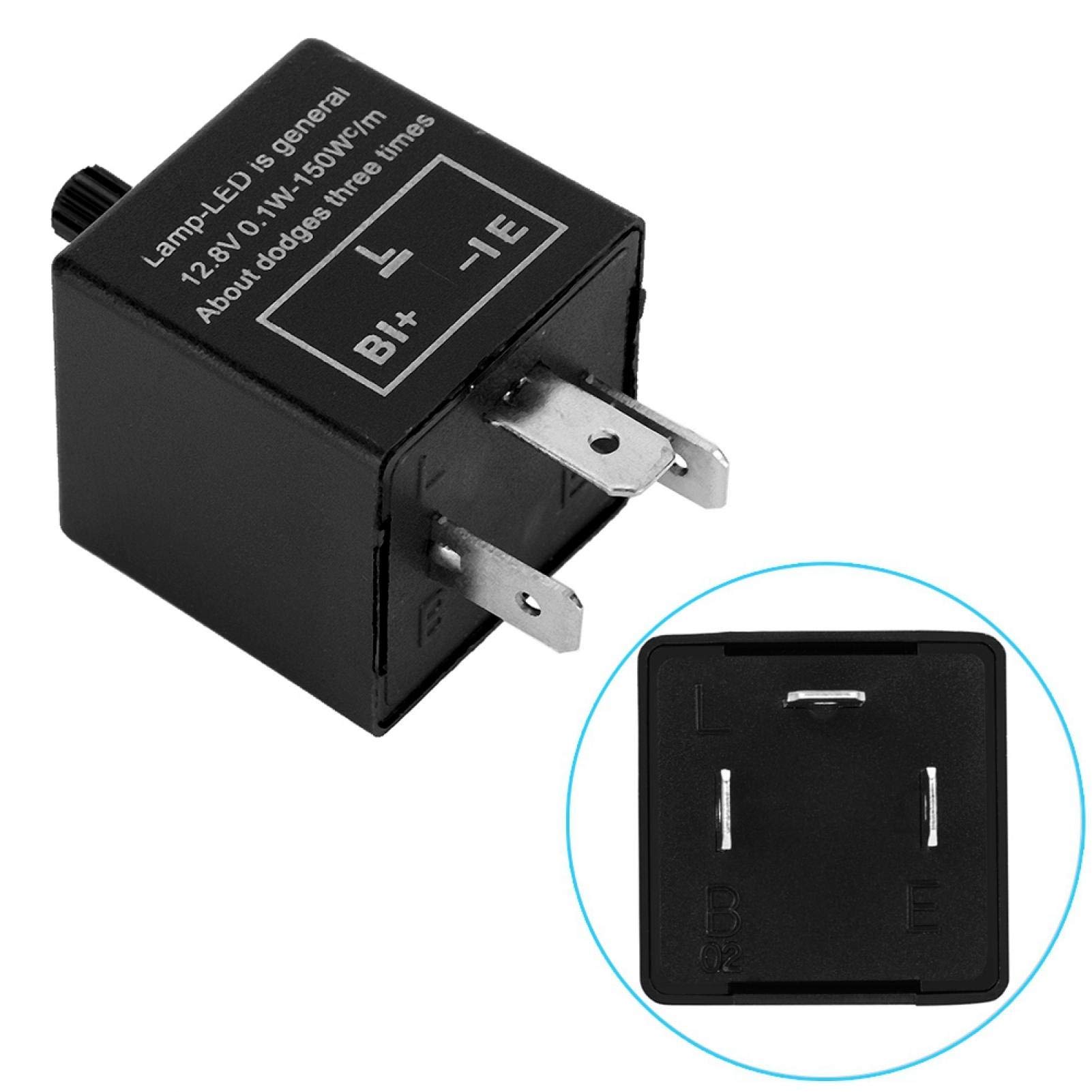 Kuuleyn Relè Frecce LED 3 Pin 12V Regolabile