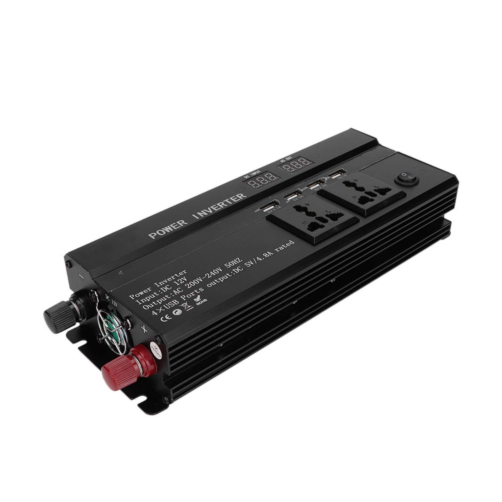 Kuuleyn Inverter Auto 4000W 12V-220V con USB e LCD